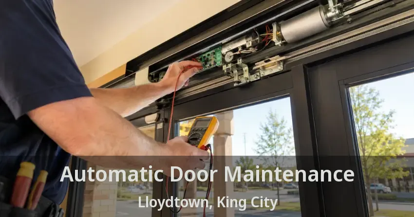 Automatic Door Maintenance Lloydtown, King City - ON