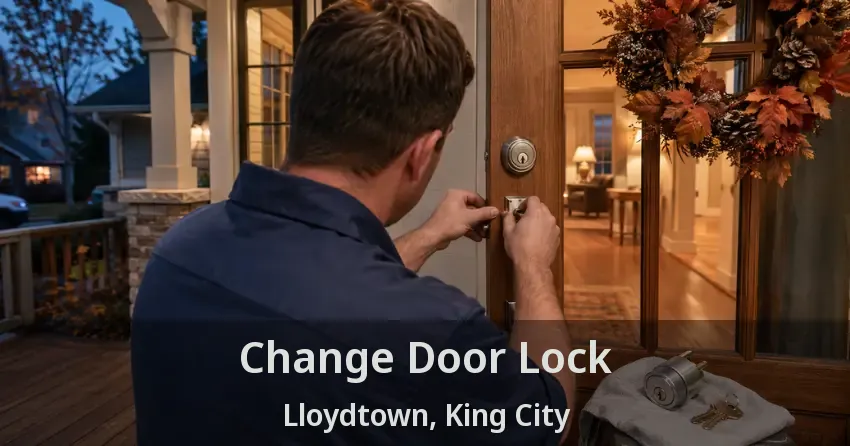 Change Door Lock Lloydtown, King City - ON