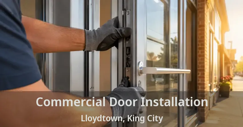 Commercial Door Installation Lloydtown, King City - ON