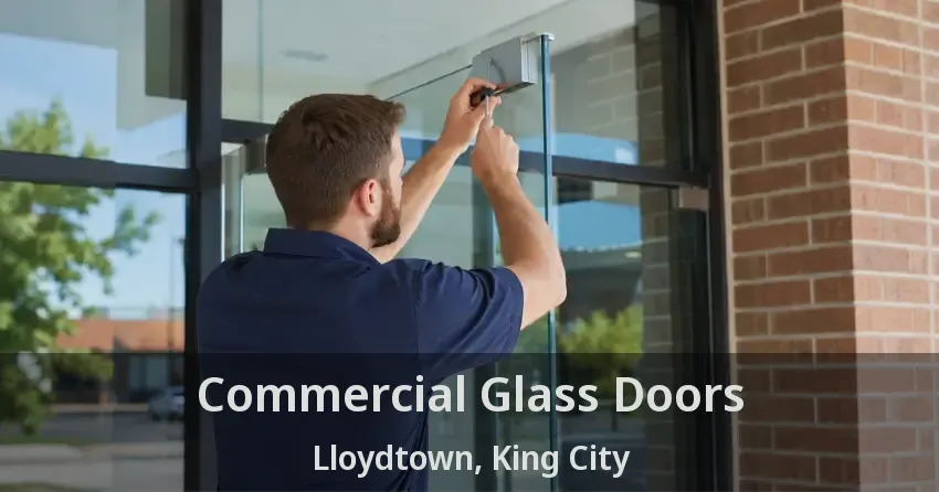 Commercial Glass Doors Lloydtown, King City - ON