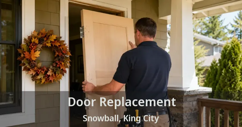 Door Replacement Snowball, King City - ON