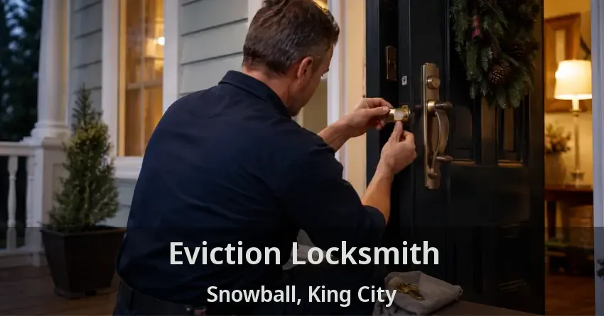 Eviction Locksmith Snowball, King City - ON