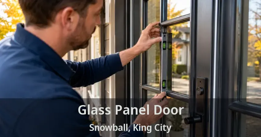Glass Panel Door Snowball, King City - ON