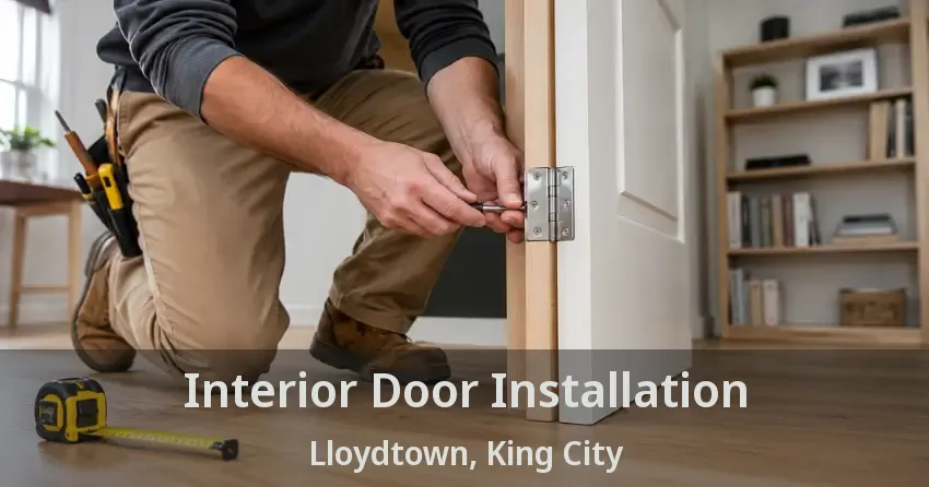 Interior Door Installation Lloydtown, King City - ON