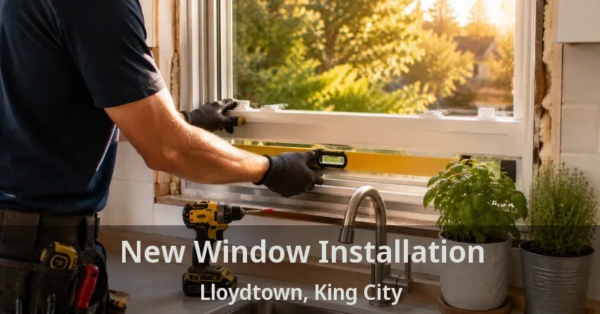 New Window Installation Lloydtown, King City - ON