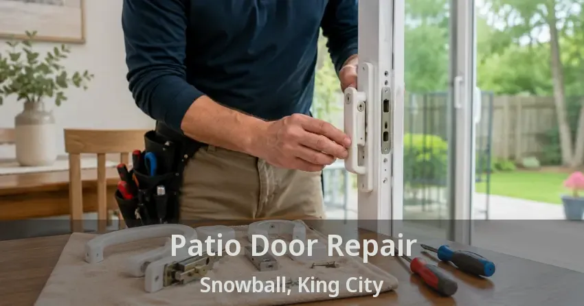 Patio Door Repair Snowball, King City - ON