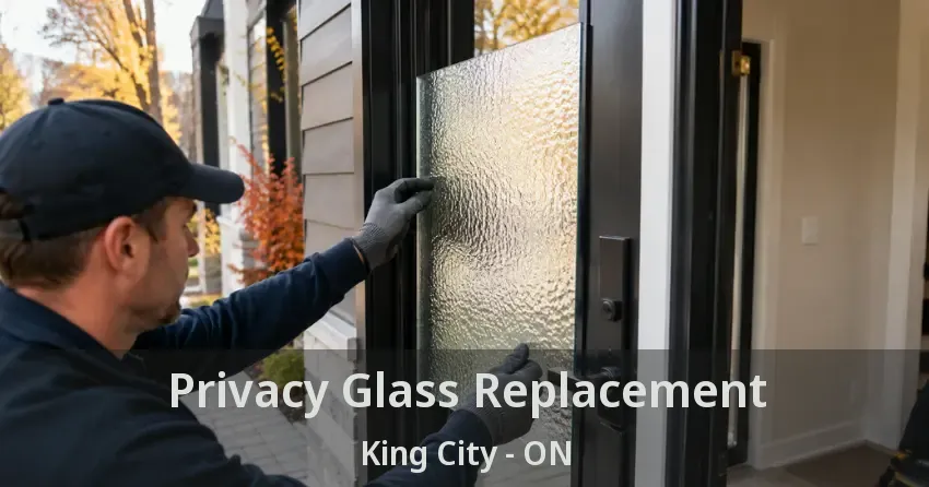 Privacy Glass Replacement King City - ON