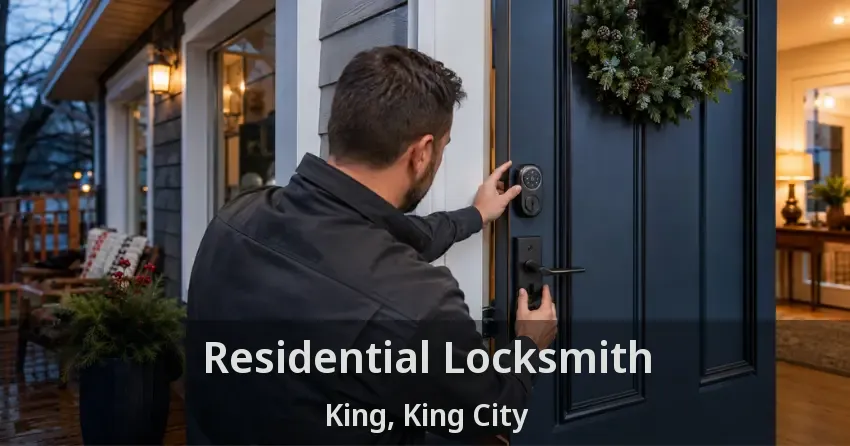 Residential Locksmith King, King City - ON