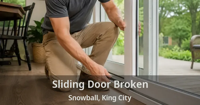 Sliding Door Broken Snowball, King City - ON