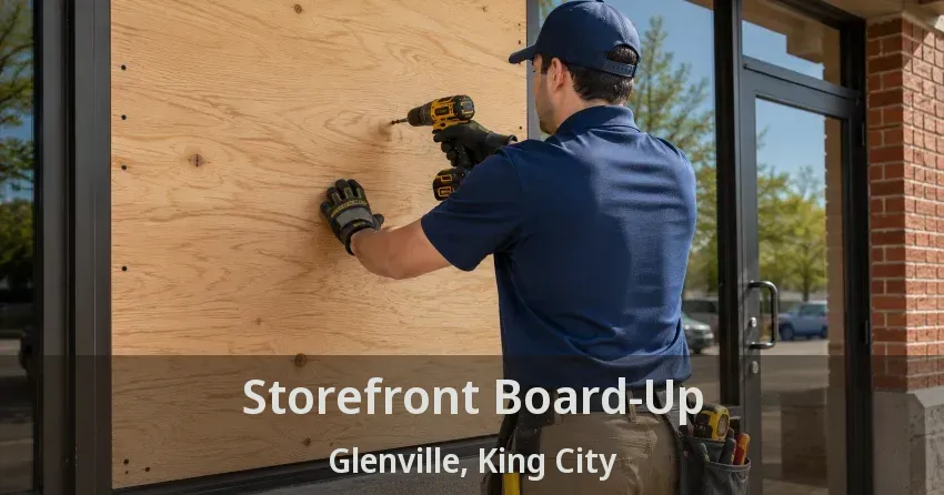 Storefront Board-Up Glenville, King City - ON