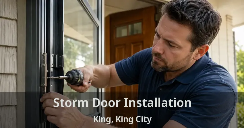 Storm Door Installation King, King City - ON