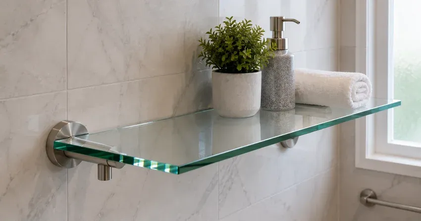 custom cut glass tabletop measured for exact fit Laskay, King City