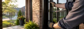 Glass Panel Door Snowball, King City