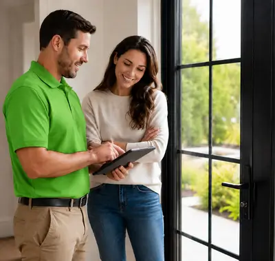 Bright living space with new windows by Windows & Doors King City